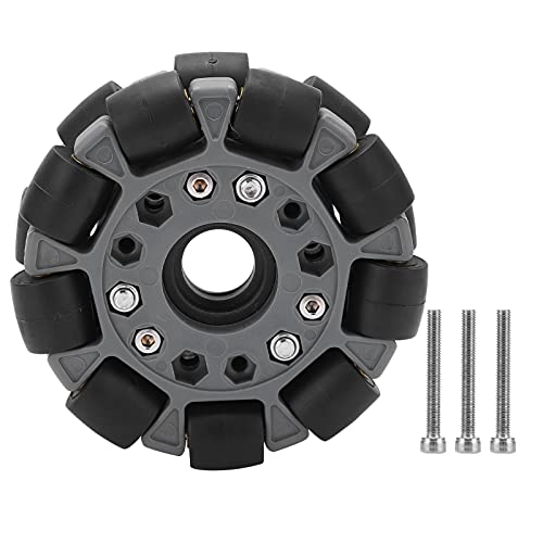 Mecanum -Rad, 100 -mm -Omni -Richtungsrad, Hochhärteplastik, intelligente Roboterauto -Komponenten, 20 kg Ladung, DIY -Zubehör für Roboter -Kit Mecanum -Rad, 100 -mm -Omni -Richtungsrad, Hochhärteplastik, intelligente Roboterauto -Komponenten, 20 kg Ladung, DIY -Zubehör für Roboter -Kit von Cerlyiont