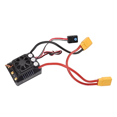 RC Electronic Speed Controller 160A 8S Black XT90 Plug RC Car ESC Ersatz ZD Racing 1/7 MX 07 MAX6 für RC -Autos von Cerlyiont