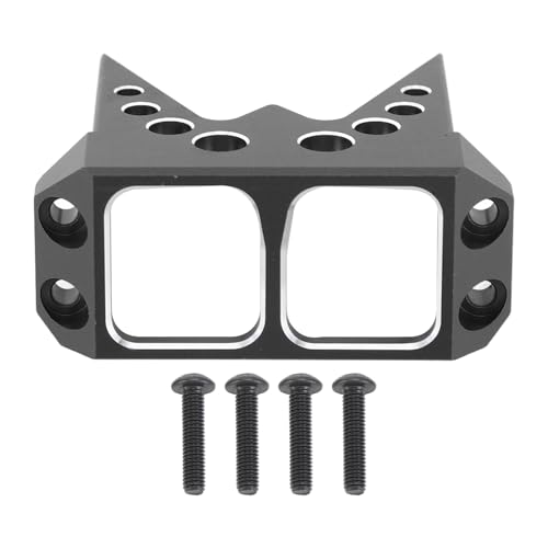 RC Servo Guard Rüstung, Aluminiumlegierung Lenkung Servo Guard -Rüstung mit SOA -Abdeckung für 1/10 RC Crawler Roll Cage RR10 DIY RC CAR Upgrade -Teile (Schwarz) von Cerlyiont