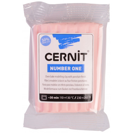 Cernit Knetmasse Unicolor 011 Rosa 56g von Cernit