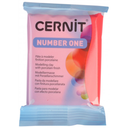 Cernit Knetmasse Unicolor 012 Rot 56g von Cernit