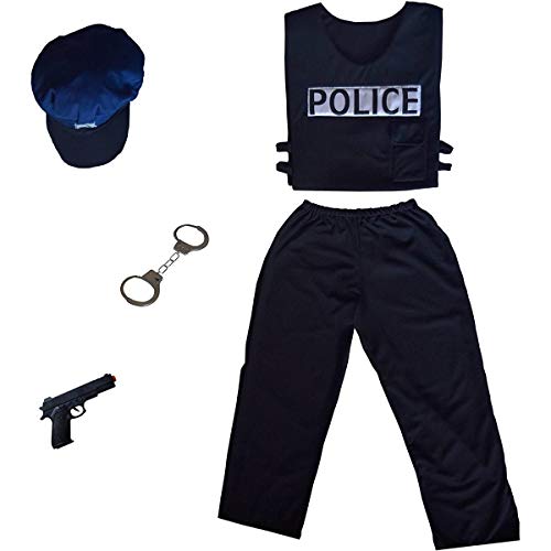 Cesar – F586 – -Kostüm Polizist – 5/7 Jahre von Cesar