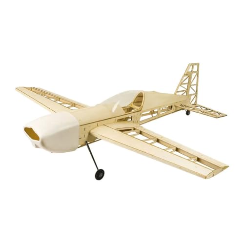 Cetfuro RC Holzflugzeug RC Flugzeug Bausatz Spielzeug Extra330 Rahmen Ohne Abdeckung Spannweite 1000 mm Balsaholz Modellbausatz von Cetfuro