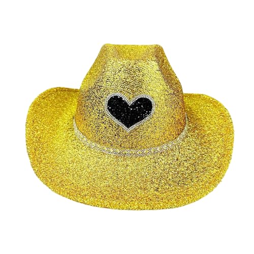 Cexiakong Jazz Hut Damen Vintage Cowboyhut Retro Glitzerhut Weicher Stoff Leicht Faltbar Eleganter Cowboy Hut Kostümaccessoire Sommer Partyhut Karneval Verkleidung Cexiakong Jazz Hut Damen Vintage Cowboyhut Retro Glitzerhut Weicher Stoff Leicht Faltbar Eleganter Cowboy Hut Kostümaccessoire Sommer Partyhut Karneval Verkleidung von Cexiakong