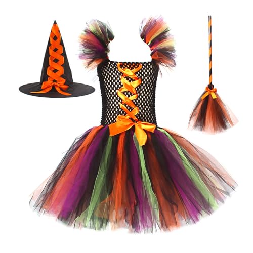 HexenOutfit Girl Halloween Outfit Boy Girl Hexe Outfit mit Hexenkleid Hexehut Handtasche Märchenhexe Girl Outfit für Halloween Karneval Party Fasching Party Set Neujahr HexenOutfit Girl Halloween Outfit Boy Girl Hexe Outfit mit Hexenkleid Hexehut Handtasche Märchenhexe Girl Outfit für Halloween Karneval Party Fasching Party Set Neujahr von Cexiakong