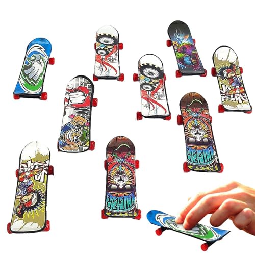 Chaies Finger-Skateboard-Spielzeug | Neuartiges -Skateboard-Starter-Kit - Skateboard Fingerboards Fingerspielzeug Pack, Geschenke für Kinder Finger Skater für Teenager Erwachsene Favor Chaies Finger-Skateboard-Spielzeug | Neuartiges -Skateboard-Starter-Kit - Skateboard Fingerboards Fingerspielzeug Pack, Geschenke für Kinder Finger Skater für Teenager Erwachsene Favor von Chaies