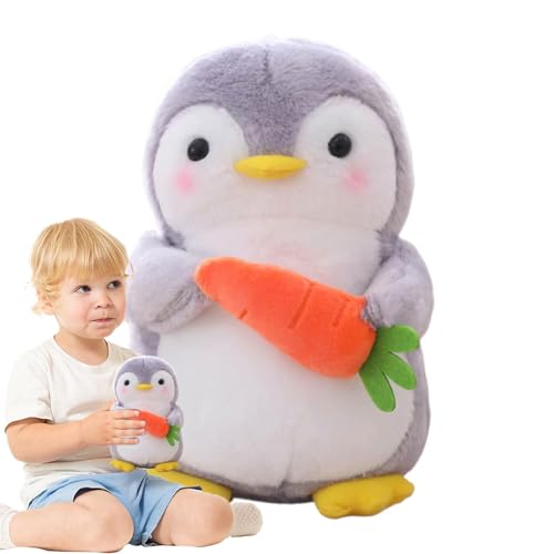Chaies Plüschtier Pinguin, Plüschtier Pinguin, niedliches Plüschtier – aus Plüsch Pinguin Karotte, Plüschtier Pinguin, Plüschtiere für Jungen und Mädchen, von Chaies