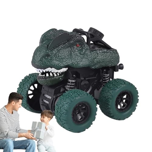 Chaies Reibungs-Dino-Autos | Pädagogische Dinosaurierautos,Tierautospielzeug für Kinder Jungen und Mädchen im Alter von 3–8 Jahren, Reibungsspielzeug, Dinosaurierspielzeug, Geschenke für Geburtstags von Chaies