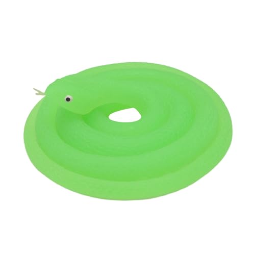 Chaies Schlangen Spielzeug, die echt aussehen | Realistische Schlange 31,5 Zoll | Gartenschlange Zubehör zum Fernhalten von Vögeln, April-Fischstreifen und Halloween-Dekoration von Chaies
