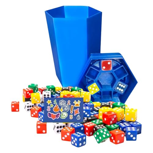 Chaies Schnelles Würfelspiel | Gesellschaftsspiel Für Mehrere | Schnelles Teambuilding Würfelspiel Für Unterricht Reisen Camping Jugendliche Erwachsene Kinder Spiel von Chaies