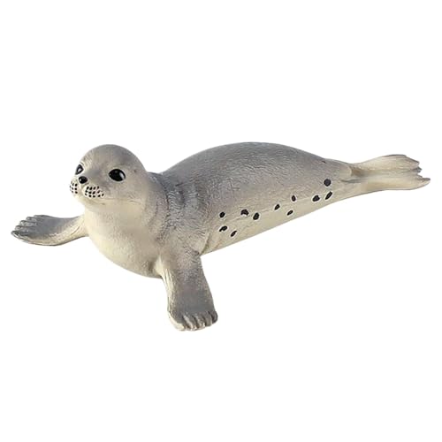 Chaies Toy Tier-Fleece, Antarktische Tiere, Figuren | Polarsäugetiere, realistisches Modell | Modelllandschaftsset, Ornamente zur Wissenschaft und Bildung, für die Schule zu Hause von Chaies