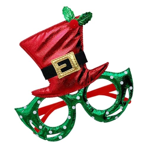 Chaies 【Weihnachtsbrille,Weihnachtsbrille für | Niedlicher Kostümbrillenrahmen - Weihnachtsfotozubehör-Brillenrahmen, Weihnachts-Cosplay-Zubehör für Urlaubsdekoration Chaies 【Weihnachtsbrille,Weihnachtsbrille für | Niedlicher Kostümbrillenrahmen - Weihnachtsfotozubehör-Brillenrahmen, Weihnachts-Cosplay-Zubehör für Urlaubsdekoration von Chaies
