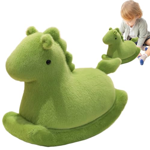 Chaies ausgestopftes Spielzeug, Plüsch| 15,7 Zoll Rocking Horse Throw Pillow - Weiches Sammlertier -Desktop -Origination, Schlafloser für Bettsofa Auto nach Hause von Chaies