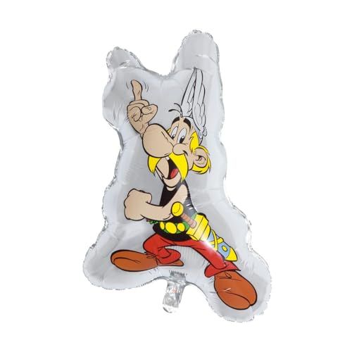 Asterix Folienballon XXL 57 x 77 cm Ballon-Party Asterix und Obelix Party-Zubehör Deko Geburtstag Party-Deko von Chaks