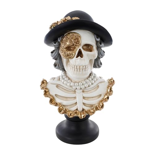 Chaks Büste Skulptur Barock Skelett Misses Venedig | Halloween Dekofigur Karneval Chaks Büste Skulptur Barock Skelett Misses Venedig | Halloween Dekofigur Karneval von Chaks