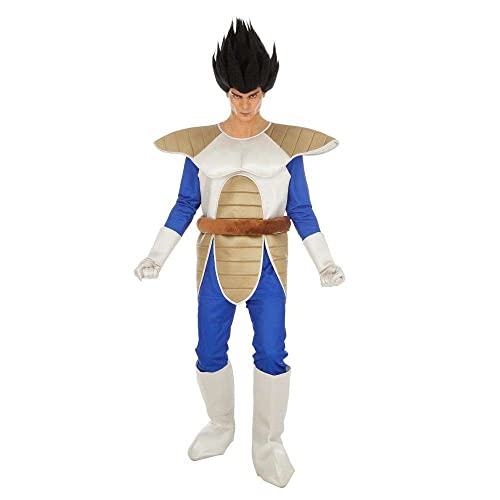 Generique - Dragon Ball Vegeta-Herrenkostüm Lizenz-Verkleidung bunt - M von Dragon Ball