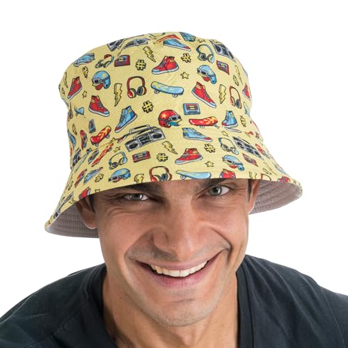 Chaks -Fischerhut 90er Vintage, Sonnenhut für Damen & Herren, Anglerhut, Retro, Sommer Accessoires, Festival Chaks -Fischerhut 90er Vintage, Sonnenhut für Damen & Herren, Anglerhut, Retro, Sommer Accessoires, Festival von Chaks