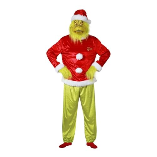 Chaks - Kostüm Grinch, Mitesser, behaart für Erwachsene Chaks - Kostüm Grinch, Mitesser, behaart für Erwachsene von Chaks