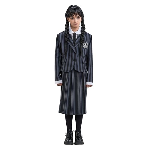 Chaks Kostüm Kid Wednesday Schuluniform Gr. 164 von Chaks