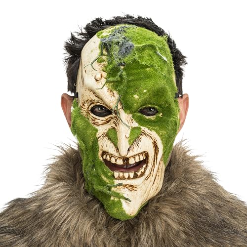 Chaks - Moos-Maske, Gesichtsmaske für Erwachsene, Horrorparty Kostüm Accessoires für Halloween, Karneval und Mottopartys Chaks - Moos-Maske, Gesichtsmaske für Erwachsene, Horrorparty Kostüm Accessoires für Halloween, Karneval und Mottopartys von Chaks