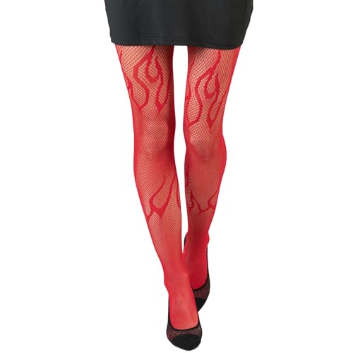 Chaks - Motiv Strumpfhose für Damen, Strümpfe mit Muster in One Size, Kostüm Accessoires für Halloween und Karneval Chaks - Motiv Strumpfhose für Damen, Strümpfe mit Muster in One Size, Kostüm Accessoires für Halloween und Karneval von Chaks