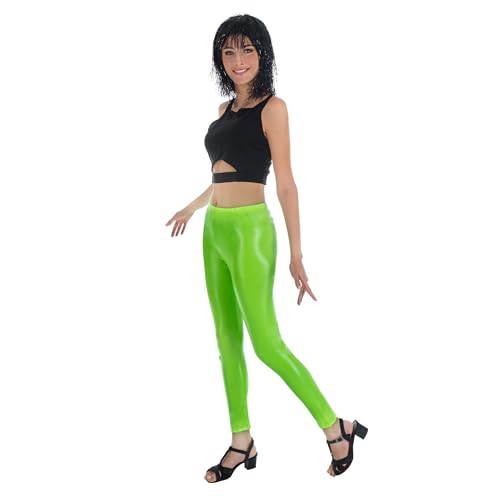 Chaks - Neon Leggings Damen, 80er Jahre Outfit, Hose für Karneval, Party, Festival Chaks - Neon Leggings Damen, 80er Jahre Outfit, Hose für Karneval, Party, Festival von Chaks