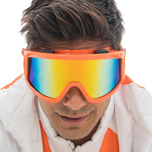 Chaks - Skibrille 80er/90er Jahre Style, schrille Brille im Retro-Look für Festival, Apres Ski, Partys Chaks - Skibrille 80er/90er Jahre Style, schrille Brille im Retro-Look für Festival, Apres Ski, Partys von Chaks