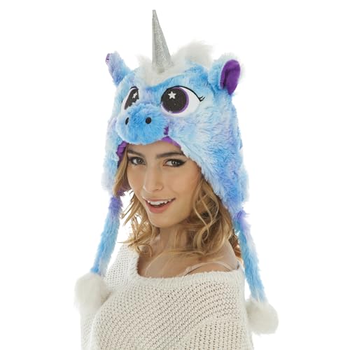 Chaks - Tiermütze für Erwachsene, Plüschhut mit Tiergesicht, Accessoire für Karneval, Mottoparty Chaks - Tiermütze für Erwachsene, Plüschhut mit Tiergesicht, Accessoire für Karneval, Mottoparty von Chaks