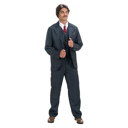 Chaks - Wednesday Anzug Gomez Addams, 4-teiliges Kostüm für Erwachsene, Outfit für Halloween und Karneval Chaks - Wednesday Anzug Gomez Addams, 4-teiliges Kostüm für Erwachsene, Outfit für Halloween und Karneval von Chaks