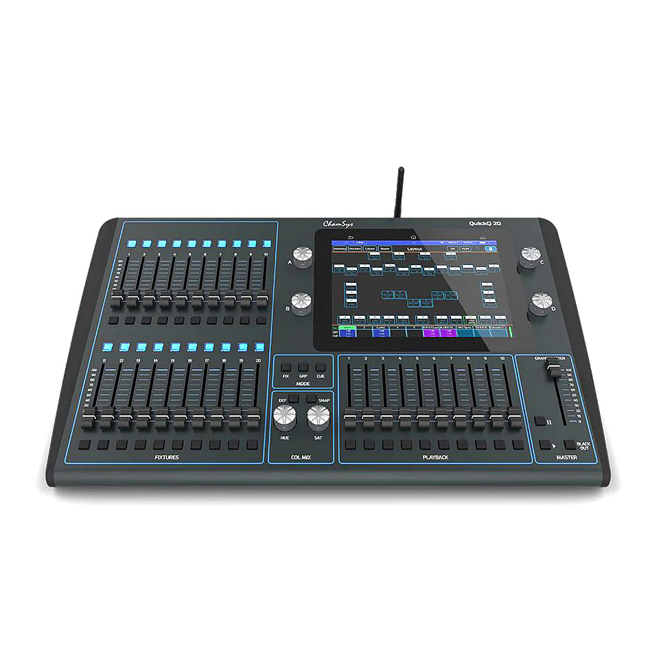 ChamSys QuickQ 20 Lichtmischpult ChamSys QuickQ 20 Lichtmischpult von ChamSys