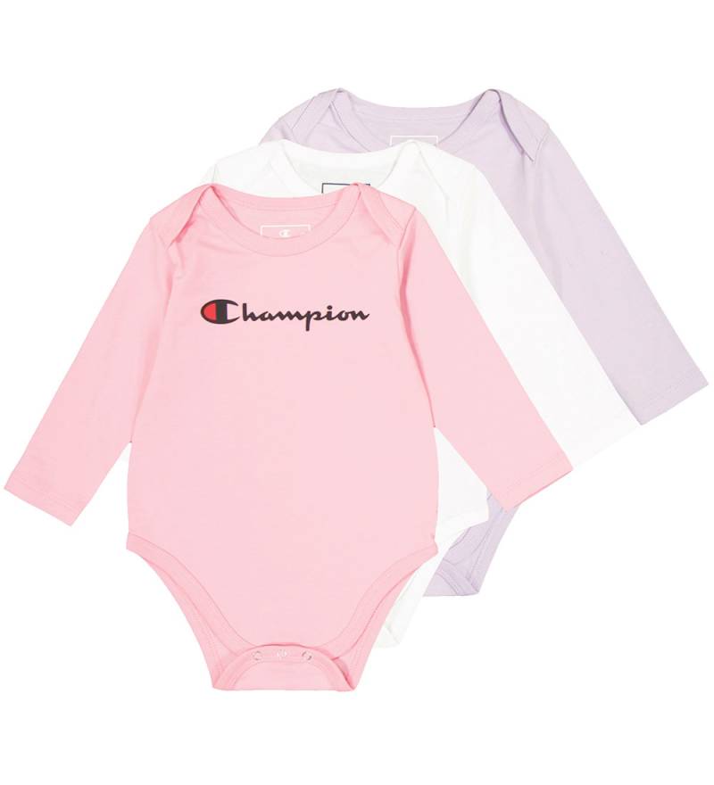 Champion Body l/ä - 3er-Pack - Prisma Pink - Champion - 56/62 - Body L/Ä Champion Body l/ä - 3er-Pack - Prisma Pink - Champion - 56/62 - Body L/Ä von Champion