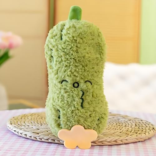 ChangTsingLee Kuscheltier Süße Kuscheltiere GemüseplüSchspielzeug Stofftier Aus Weichem Plüsch Niedliches PlüSchtier Für Kinder & ErwachseneGrüne Erdnüsse 20cm von ChangTsingLee