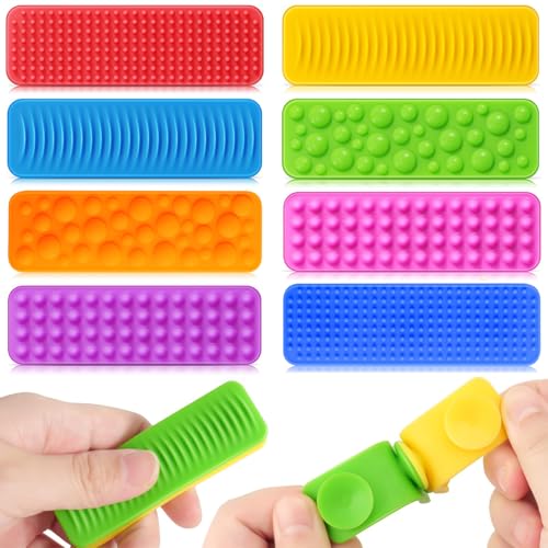 Sensorik Fidget Toys, 8 Stück Saugnapf Sensorik Spielzeug Kinder und Erwachsene, Kreatives Sensory Toys für Anti Stress Adhs & Autismus von Chanurae