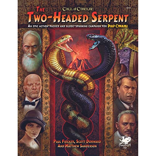 Two-headed Serpent: A Pulp Cthulhu Campaign for Call of Cthulhu (Call of Cthulhu Rolpelaying) von Chaosium