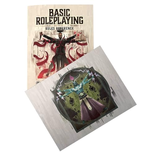 Chaosium Basic Roleplaying: Gamemaster Pack – Official GM Screen & Rules Reference for BRP Universal Game Engine – 3-Panel Screen, 28-Page Rulebook, ORC-Compatible Chaosium Basic Roleplaying: Gamemaster Pack – Official GM Screen & Rules Reference for BRP Universal Game Engine – 3-Panel Screen, 28-Page Rulebook, ORC-Compatible von Chaosium
