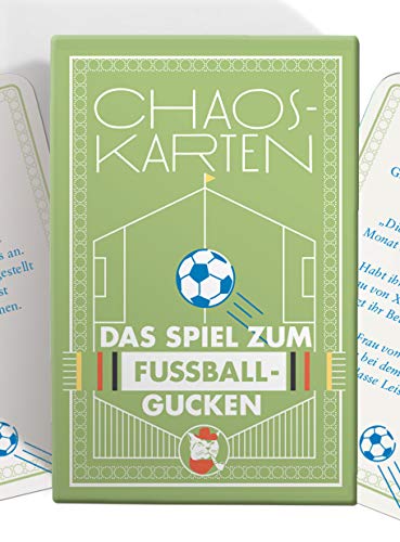 Chaoskarten Fußball Edition – Das Spiel zum Fußball gucken – 51 Aufgaben – Das Original Chaoskarten Fußball Edition – Das Spiel zum Fußball gucken – 51 Aufgaben – Das Original von Chaoskarten