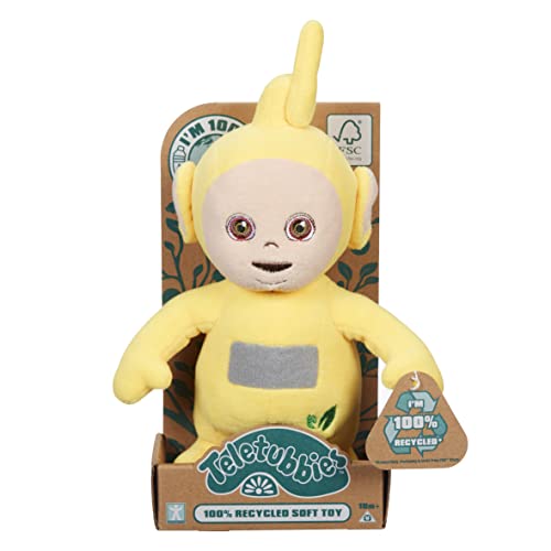 Character Options Teletubbies Laa Laa 24 cm Eco Soft Plüschtier - 100 % recycelte Materialien von Character Options