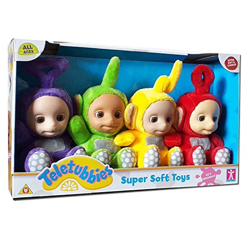 Teletubbies Sammlerstuck Super Soft Pluschtiere Full Set von Teletubbies