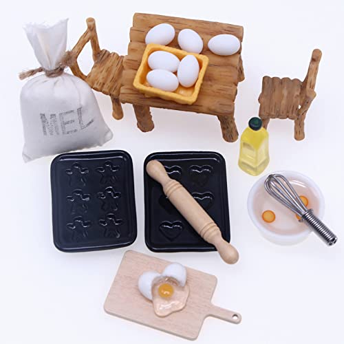 Wichtel Zubehör, 1/12 Wichtel Set Wichtelzubehör Küche Miniatur Backset Wichtel Zubehör Weihnachten Mini Puppenhaus Zubehör Feengarten Zubehör Wichtel Zubehör, 1/12 Wichtel Set Wichtelzubehör Küche Miniatur Backset Wichtel Zubehör Weihnachten Mini Puppenhaus Zubehör Feengarten Zubehör von Charfia