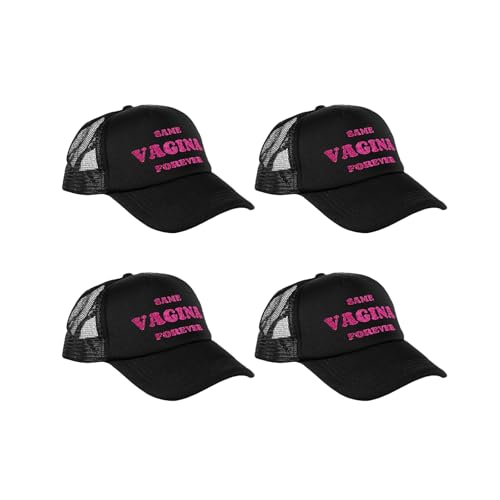 Charinor Same Vaginia Forever Cap, Junggesellenabschied Männer,JGA Männer Accessoires,Männer Cap für JGA(4-Schwarz) von Charinor