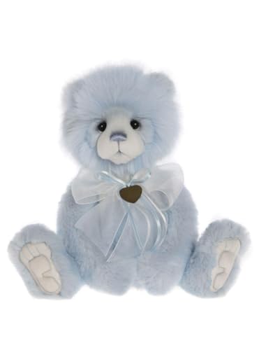 Charlie Bears 2023 | Gaynor Teddybär zum Sammeln, dicker Plüsch, handgefertigt, weiche Geheim-Kollektion, 32 cm hoch Charlie Bears 2023 | Gaynor Teddybär zum Sammeln, dicker Plüsch, handgefertigt, weiche Geheim-Kollektion, 32 cm hoch von Charlie Bears