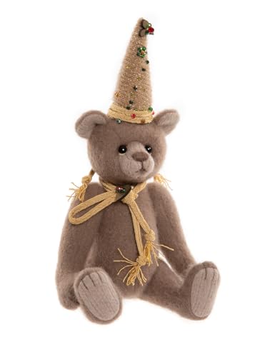 Charlie Bears 2023 | Guffaw Limited Edition Teddybär mit Mütze zum Sammeln von Charlie Bears