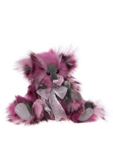 Charlie Bears Plüsch-Teddybär, Pfingstrose, 33 cm, Rosa von Charlie Bears