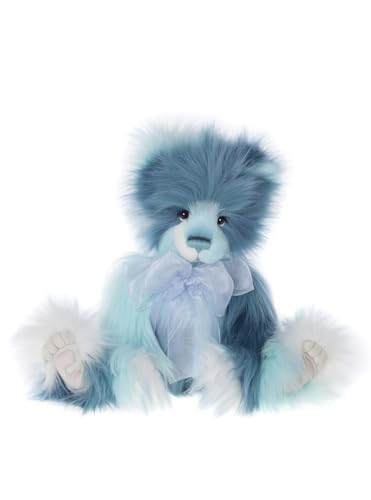 Charlie Bears Memory Lane Teddybär, Plüsch, blaues langes Fell, niedliches Sammlerstück, Stofftier Charlie Bears Memory Lane Teddybär, Plüsch, blaues langes Fell, niedliches Sammlerstück, Stofftier von Charlie Bears