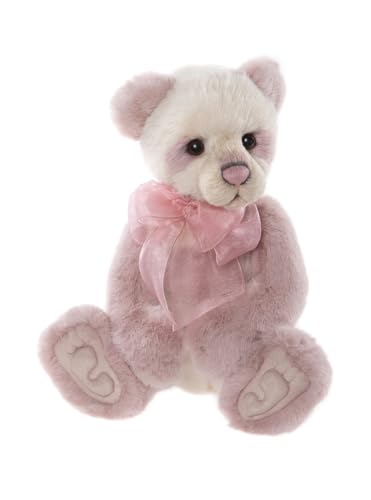 Charlie Bears - Mono Polly | 2024 Plumo Labyrinth Collection Rosa und Creme Panda Teddybär Plüsch und Alpaka gewichtet Schleife Premium Sammelbar Stofftier handgefertigt voll zusammengefügt Charlie Bears - Mono Polly | 2024 Plumo Labyrinth Collection Rosa und Creme Panda Teddybär Plüsch und Alpaka gewichtet Schleife Premium Sammelbar Stofftier handgefertigt voll zusammengefügt von Charlie Bears