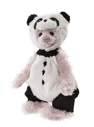 Charlie Bears - Pantaloon | 2021 Plüsch-Panda-Teddybär (abnehmbares Outfit) – Sammlerstück Geschenk – 25,4 cm von Charlie Bears