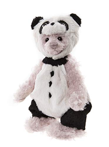 Charlie Bears Pantaloon 2021 Plüsch-Panda-Teddybär (abnehmbares Outfit) – Geschenk zum Sammeln – 25,4 cm von Charlie Bears