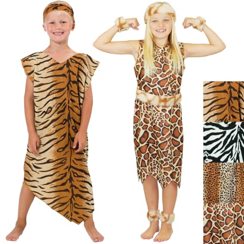 Charlie Crow Höhlenmenschen- oder Höhlenmädchen-Kostüm für Kinder. Leopard. 5-9 Jahre. Charlie Crow Höhlenmenschen- oder Höhlenmädchen-Kostüm für Kinder. Leopard. 5-9 Jahre. von Charlie Crow