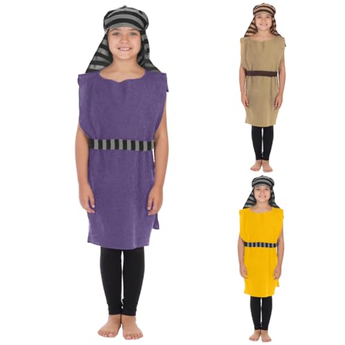 Charlie Crow Jacob Shepherd Innkeeper Kostüm für Kinder, Einheitsgröße 3–8 Jahre, Violett Charlie Crow Jacob Shepherd Innkeeper Kostüm für Kinder, Einheitsgröße 3–8 Jahre, Violett von Charlie Crow