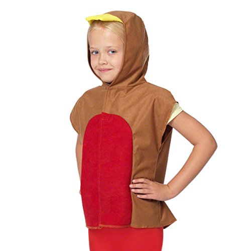 Charlie Crow Rotkehlchenkostüm für Kinder - Einheitsgröße 3-8 Jahre. Charlie Crow Rotkehlchenkostüm für Kinder - Einheitsgröße 3-8 Jahre. von Charlie Crow